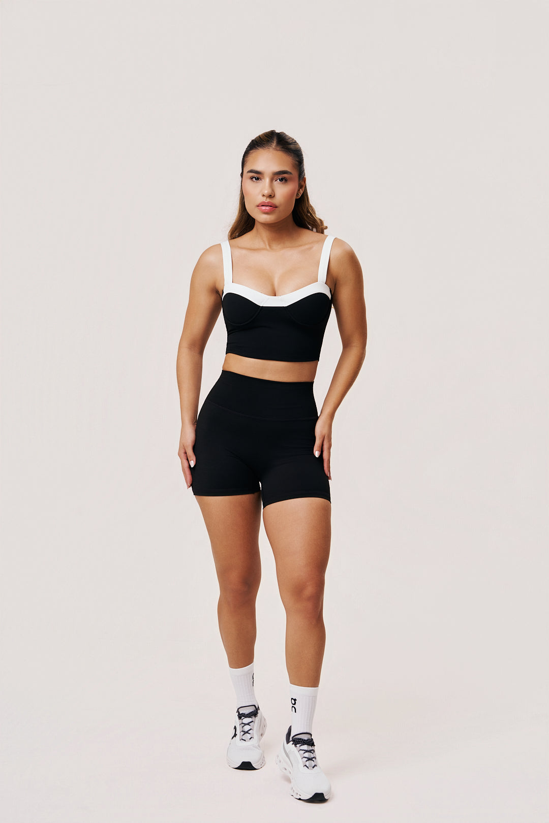 Artemis Women's Underwire Sports Bra | High-Support Corset Style with Twist-Back