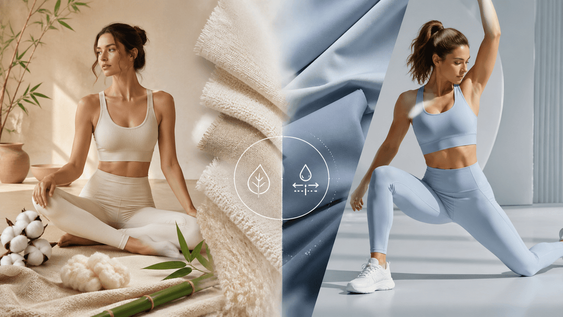 Can Activewear Be Made From Natural Fibers? Natural vs Synthetic Workout Fabrics - SABEL