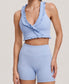 Nemesis Ruffle Sports Bra for Women | Stylish Workout & Gym Top