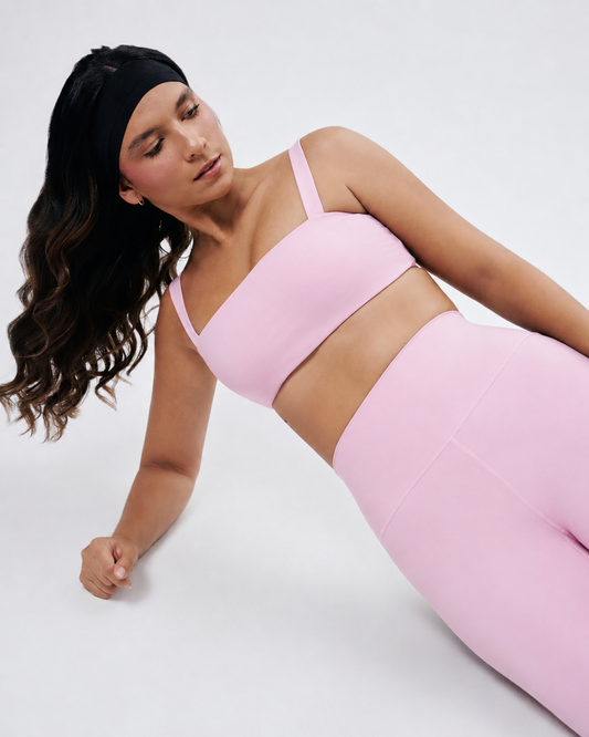 Sculpting Workout Set with Adjustable Strap Bra and Leggings