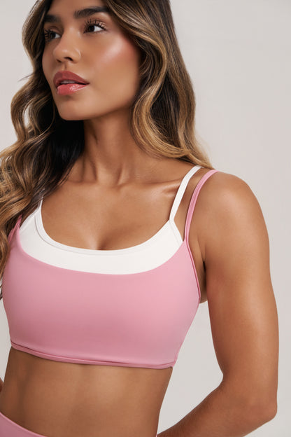 CLEO Double Layer Sports Bra – Women’s Pilates, Yoga & Workout Bra