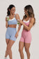 CLEO Double Layer Sports Bra – Women’s Pilates, Yoga & Workout Bra