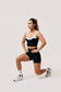 Artemis Women's Underwire Sports Bra | High-Support Corset Style with Twist-Back