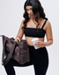 Hope Adjustable Strap Sports Bra | Minimal Black Workout Top for Pilates, Yoga & Everyday Wear